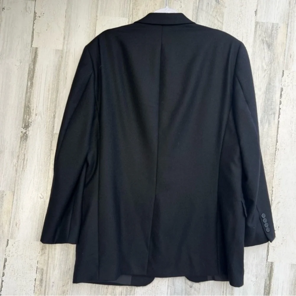 Loro Piana Men’s 100% Cashmere Black‎ Blazer - Size 42R